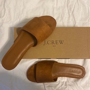 J. Crew one strap slide sandal